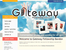 Tablet Screenshot of bandongateway.org